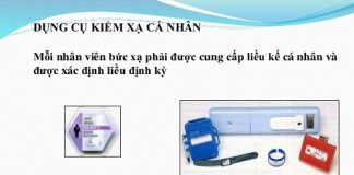 Hướng dẫn sử dụng và bảo quản liều kế cá nhân